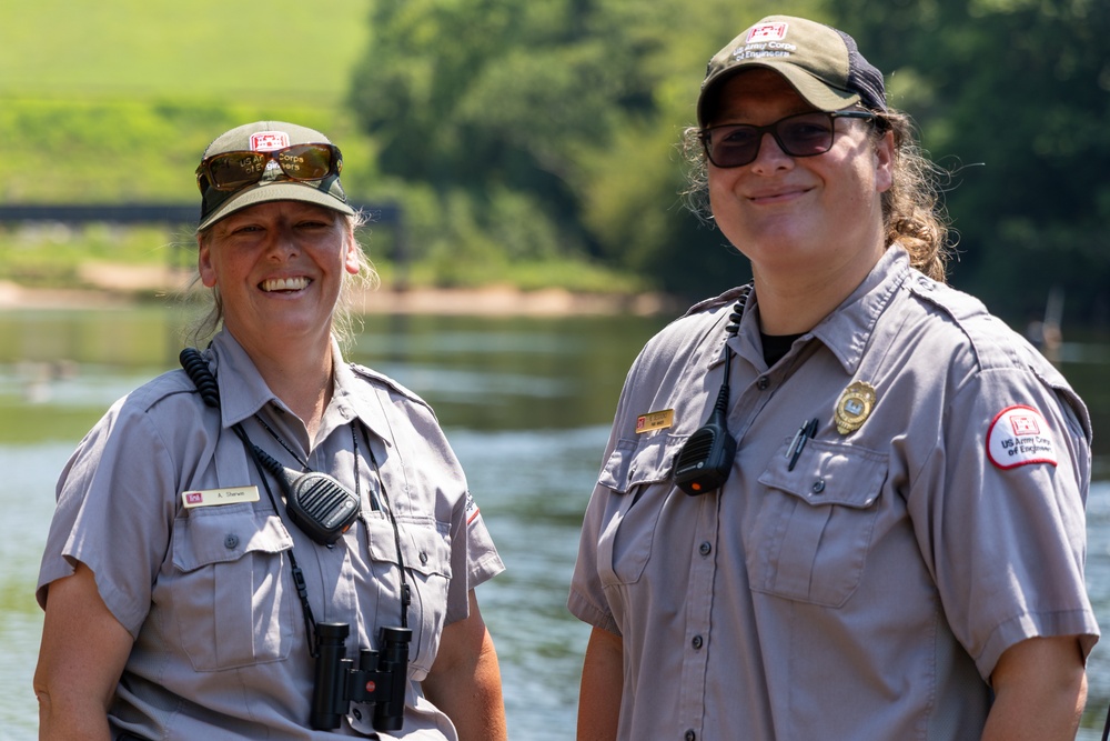 Lake Lanier 4th of July Weekend - Rangers Amy Sherwin and Kat Sessions