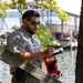 Park Ranger Conduct Shoreline Dock Inspections at Lake Lanier