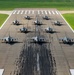114th Fighter Wing conducts elephant walk