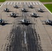 114th Fighter Wing conducts elephant walk