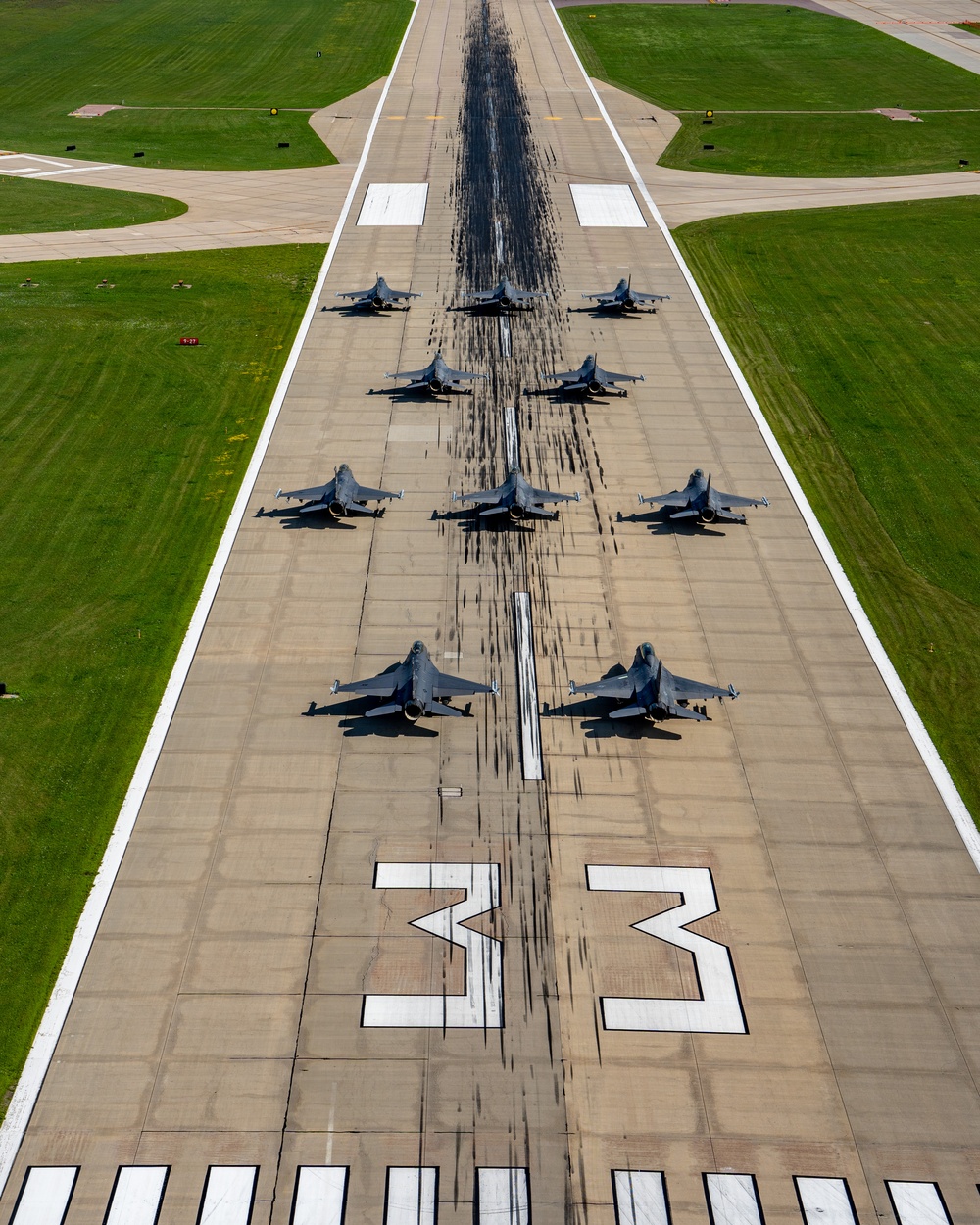 114th Fighter Wing conducts elephant walk