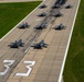 114th Fighter Wing conducts elephant walk