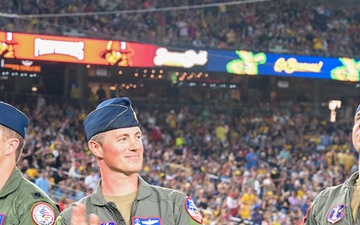 Savannah Bananas recognize 113th Wing members