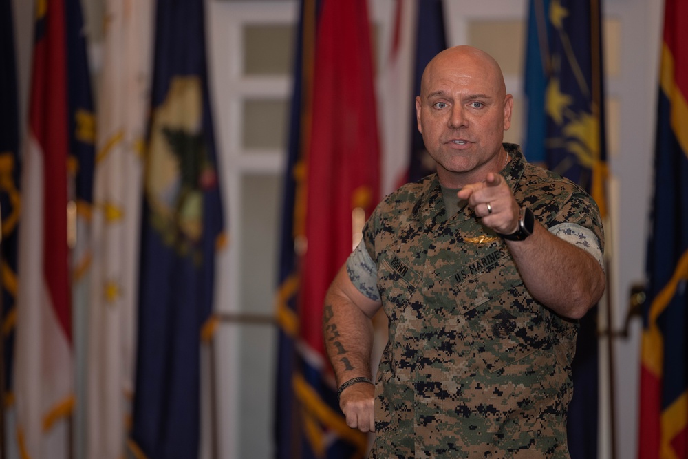 Sgt. Maj. Brown’s Relief and Appointment Ceremony