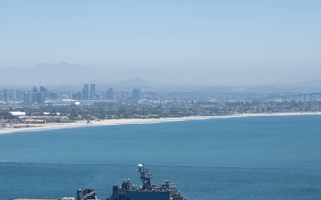 USS Pearl Harbor Departs San Diego