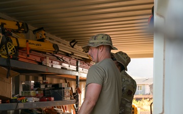 165th Civil Engineer Squadron builds readiness in Hawaii Innovation Readiness Training project