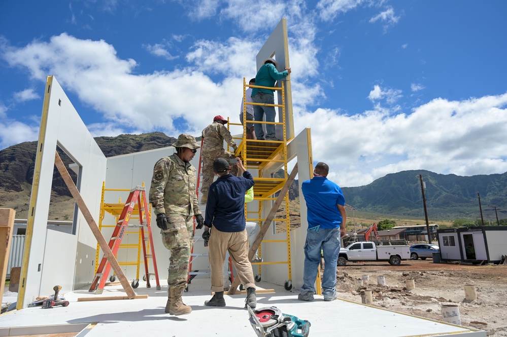 165th Civil Engineer Squadron builds readiness skills during Hawaii Innovation Readiness Training