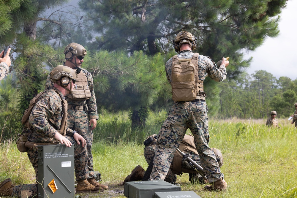 Marines Conduct Live-Fire Test of Lethal Drone Munitions at Camp Lejeune