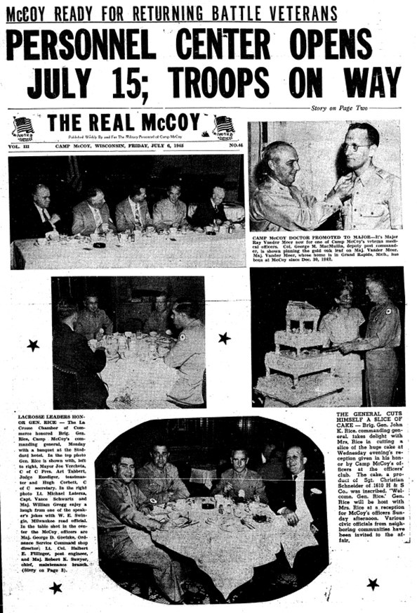 This Month in Fort McCoy History — July