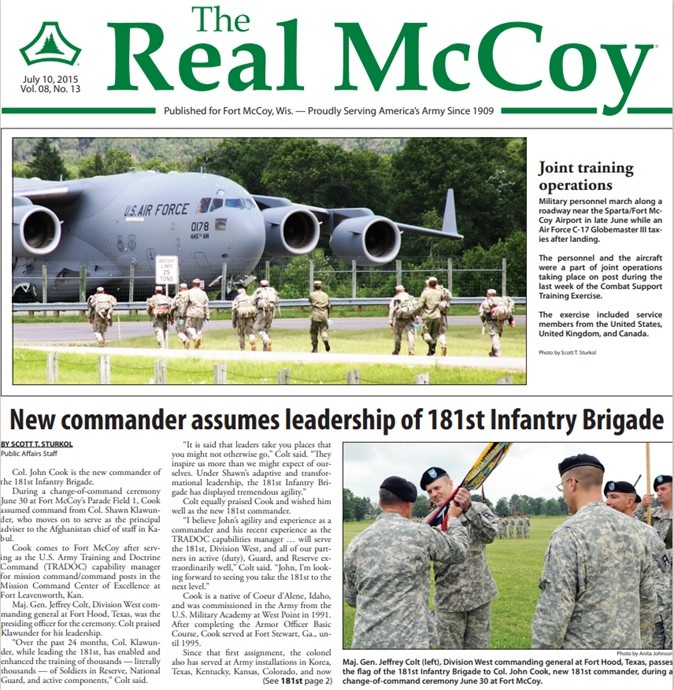 This Month in Fort McCoy History — July