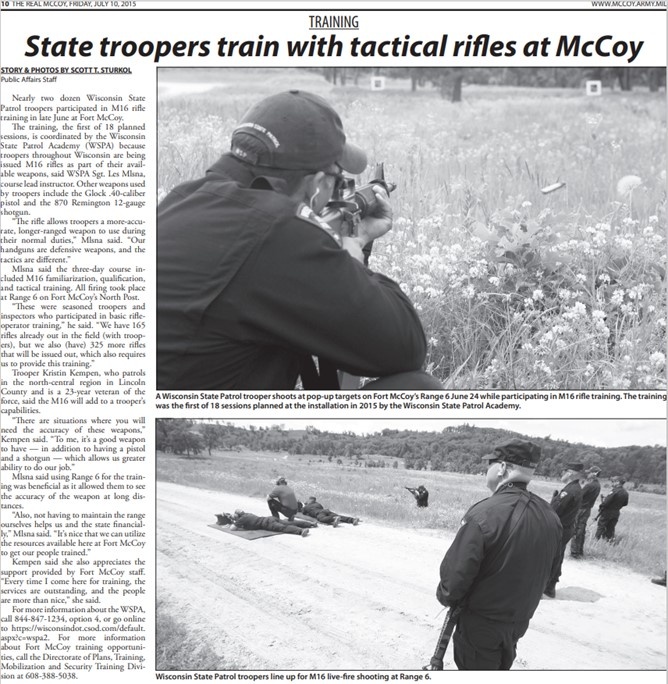 This Month in Fort McCoy History — July