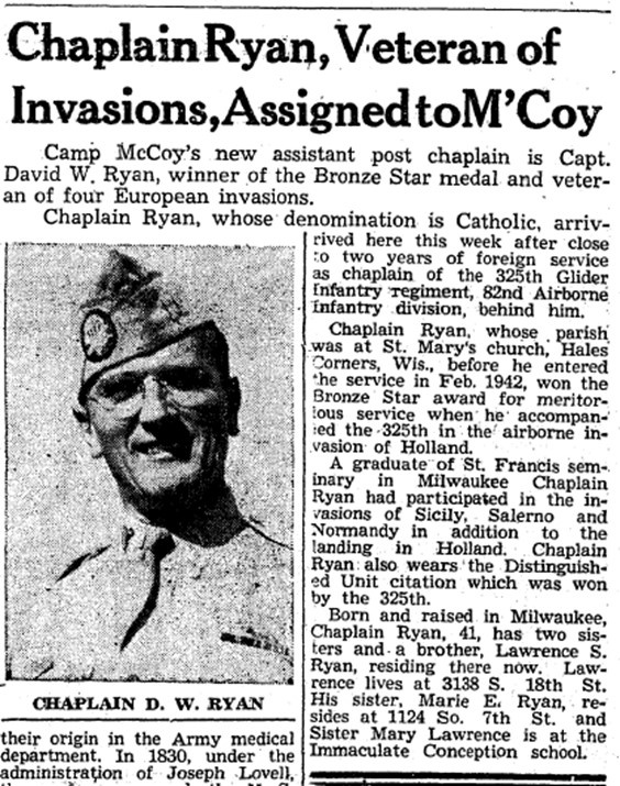 This Month in Fort McCoy History — July
