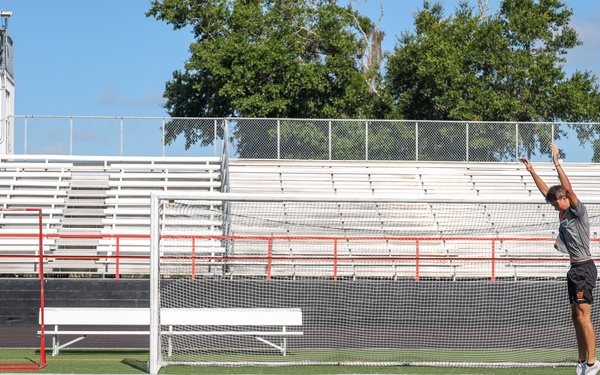 U.S. Marines Take On Oviedo High School