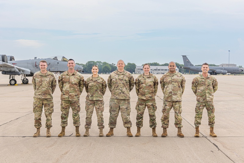 127th Wing Recruiting Office Group Photo