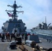 USS Bainbridge Replenishment-At-Sea
