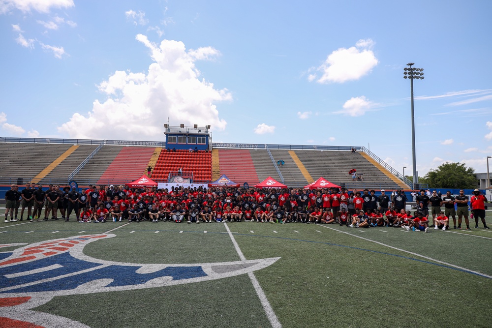 USMC Sports Leadership Clinic at West Orange High