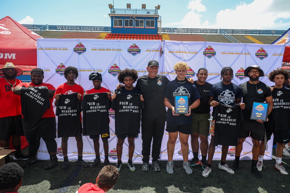 USMC Sports Leadership Clinic at West Orange High