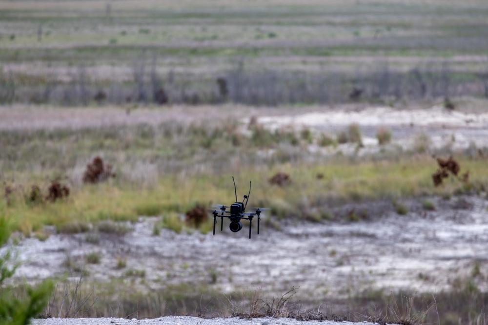 Marines Conduct Live-Fire Test of Lethal Drone Munitions at Camp Lejeune