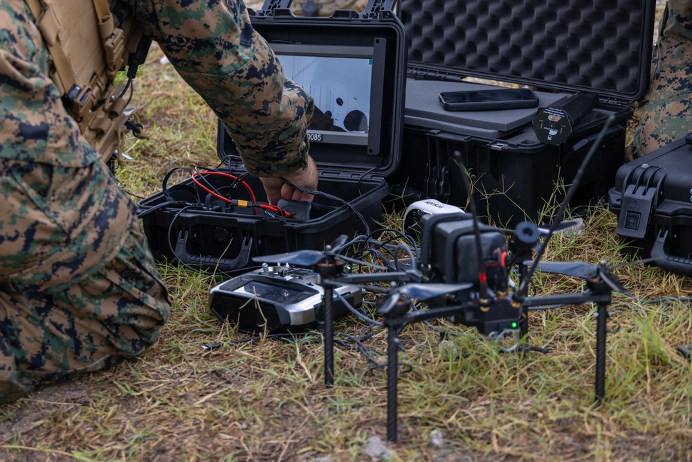 Marines Conduct Live-Fire Test of Lethal Drone Munitions at Camp Lejeune