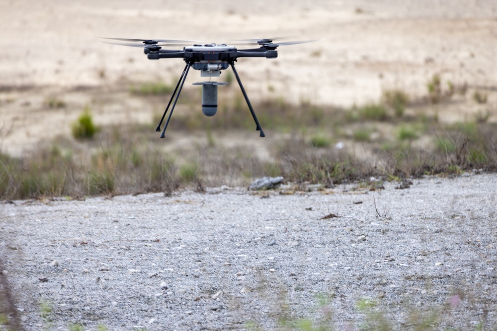 Marines Conduct Live-Fire Test of Lethal Drone Munitions at Camp Lejeune
