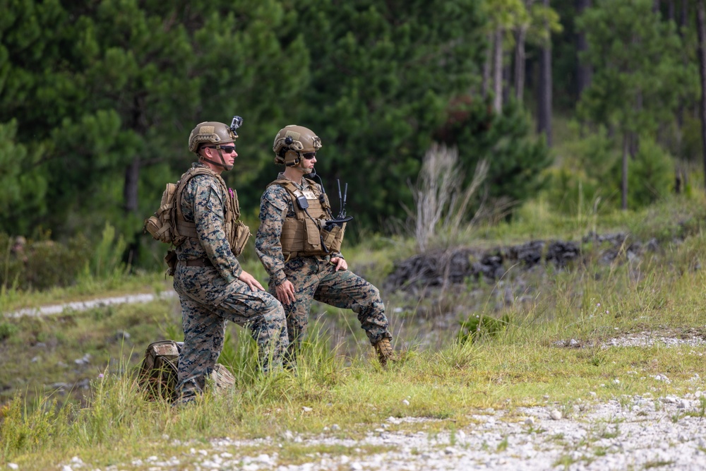 Marines Conduct Live-Fire Test of Lethal Drone Munitions at Camp Lejeune