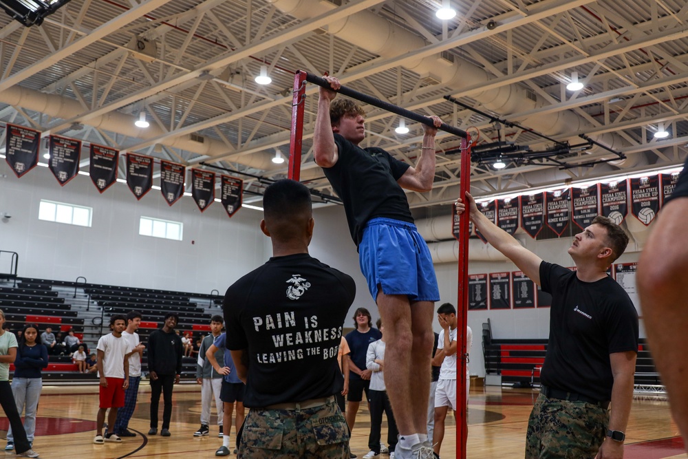 Pushing Limits: RSS West Palm Beach Leads Weight Room Takeover at South Fork High School