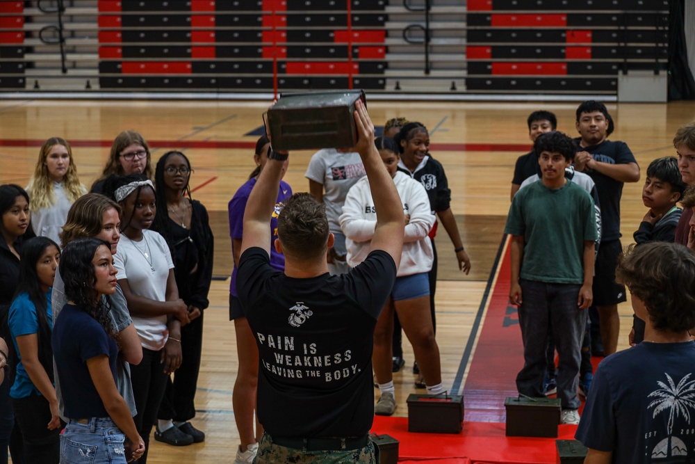 Pushing Limits: RSS West Palm Beach Leads Weight Room Takeover at South Fork High School