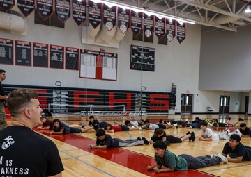 Pushing Limits: RSS West Palm Beach Leads Weight Room Takeover at South Fork High School