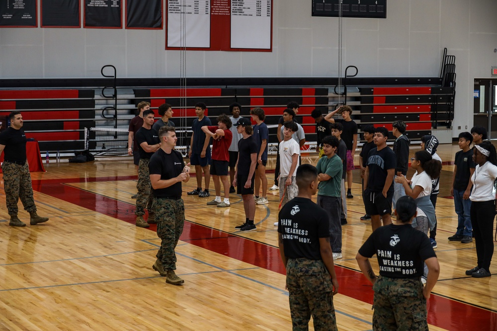 Pushing Limits: RSS West Palm Beach Leads Weight Room Takeover at South Fork High School