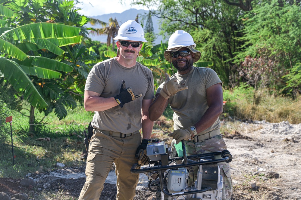 165th Civil Engineer Squadron strengthens readiness while serving community in Hawaii