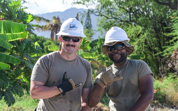 165th Civil Engineer Squadron strengthens readiness while serving community in Hawaii