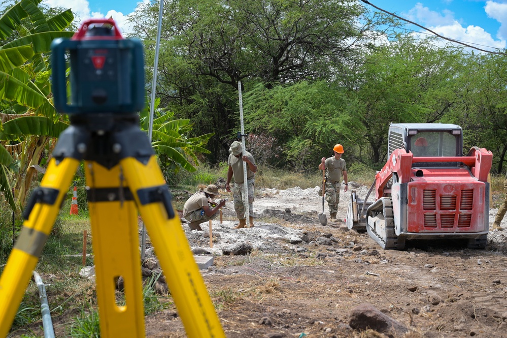 165th Civil Engineer Squadron strengthens readiness while serving community in Hawaii