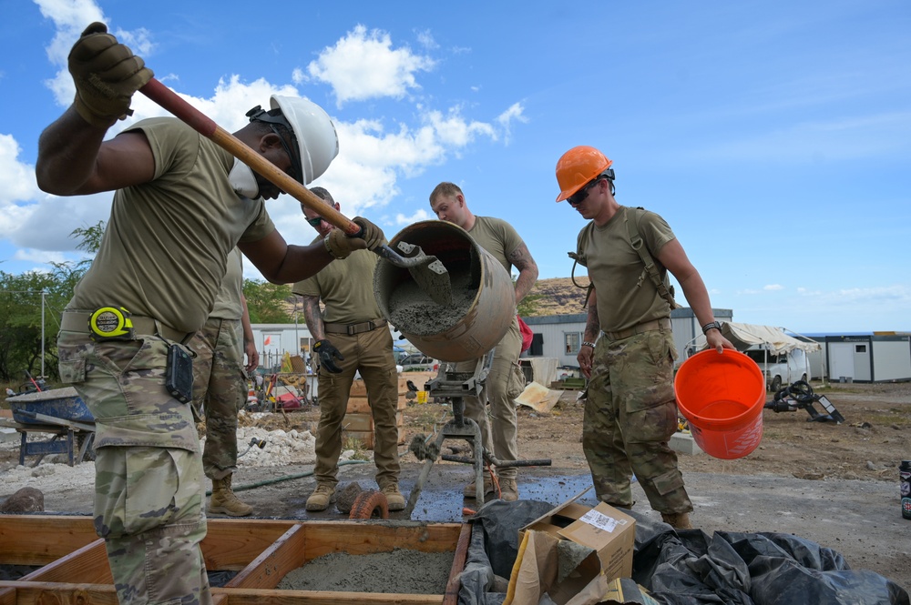 165th Civil Engineer Squadron strengthens readiness while serving community in Hawaii