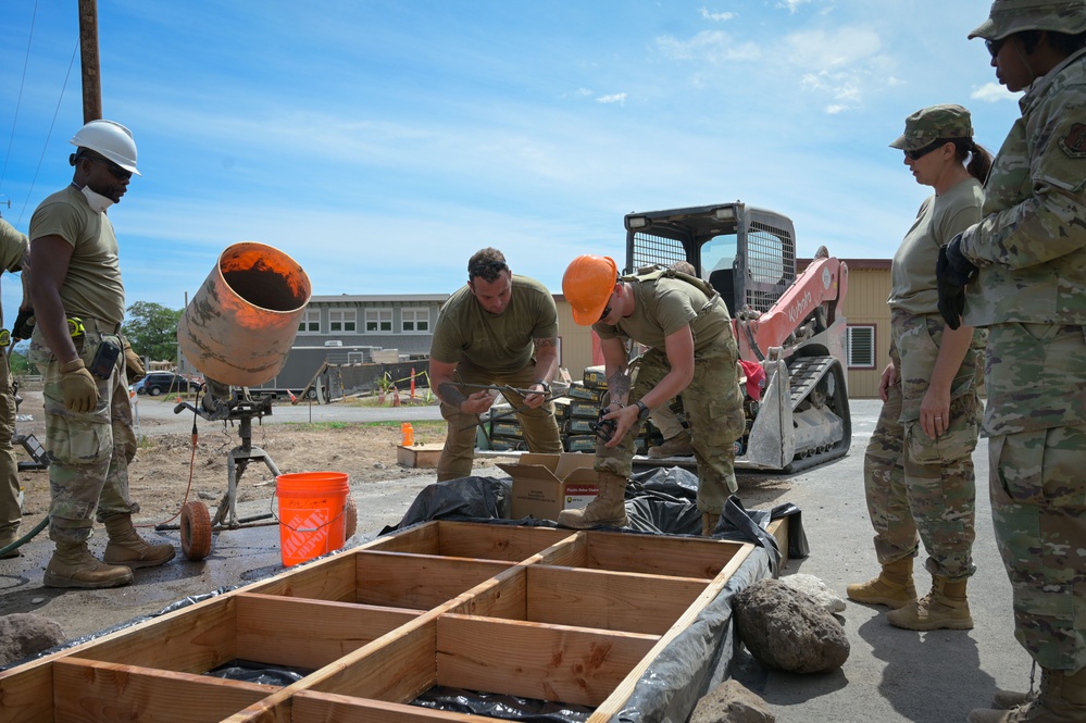165th Civil Engineer Squadron strengthens readiness while serving community in Hawaii