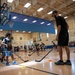 Vegas Golden Knights visits Nellis AFB Youth Center