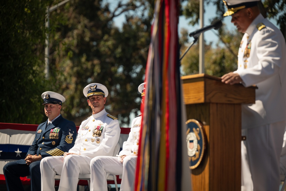 U.S. Coast Guard Southwest District holds change of command ceremony
