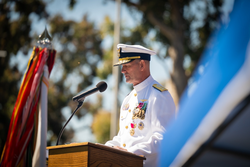U.S. Coast Guard Southwest District holds change of command ceremony