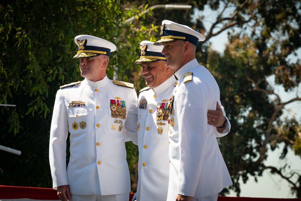 U.S. Coast Guard Southwest District holds change of command ceremony