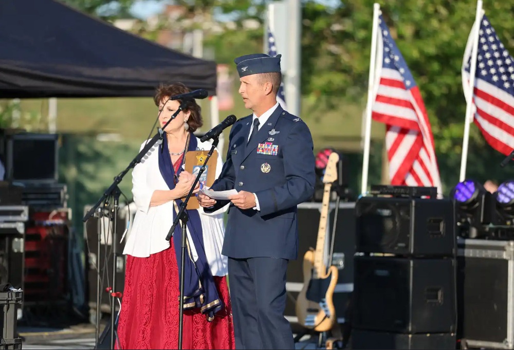 104th Fighter Wing participates in Star Spangled Springfield celebration