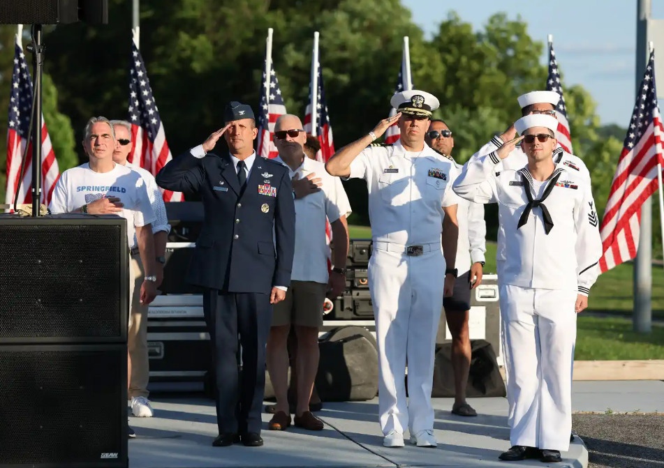 104th Fighter Wing participates in Star Spangled Springfield celebration