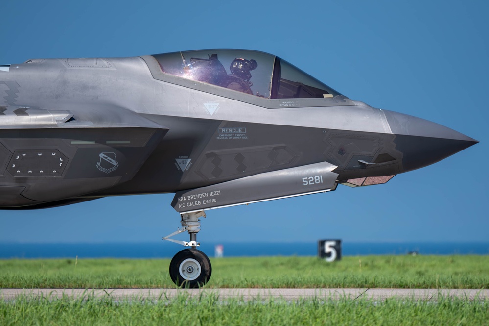 Skybound steel; Kadena's fighters take flight