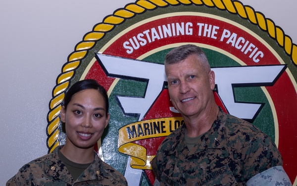 3rd MLG CG Honors Maj. Desse