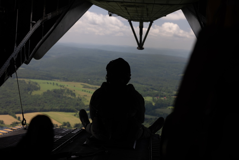 HMH-464 flies to Bangor, Maine, in support of Atlantic Alliance 2025