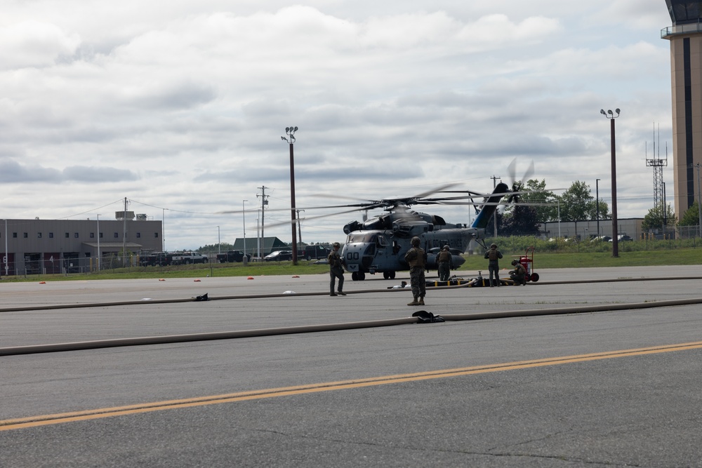 HMH-464 flies to Bangor, Maine, in support of Atlantic Alliance 2025