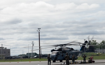 HMH-464 flies to Bangor, Maine, in support of Atlantic Alliance 2025
