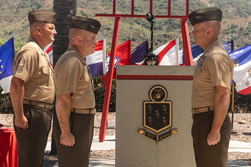 I MEF Chief of Staff retires