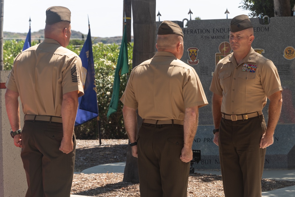 I MEF Chief of Staff retires