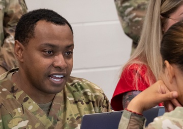 Verifying Soldier Information during Army Blood Donor Event