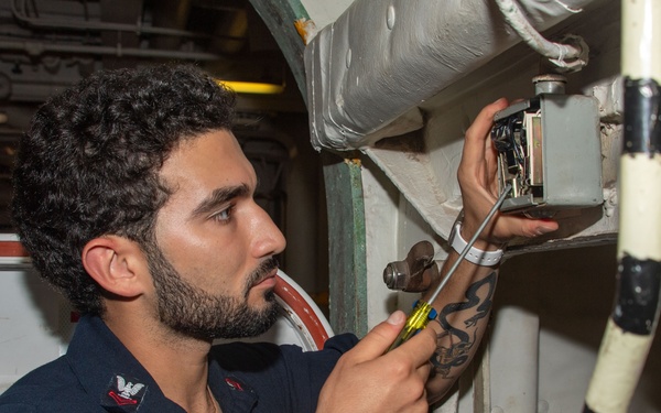 USS Essex (LDH-2) Interior Communications Electrician's Manpower Monday
