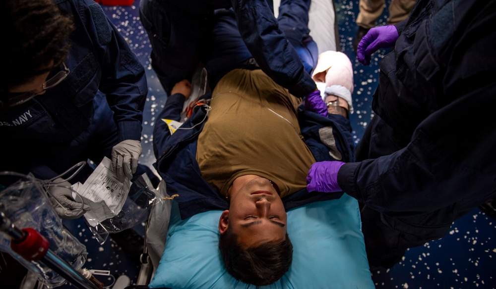 USS Essex (LHD-2) Hospital Corpsman Manpower Monday